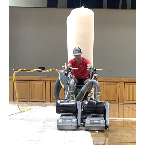 Gym Vac Dust Containment