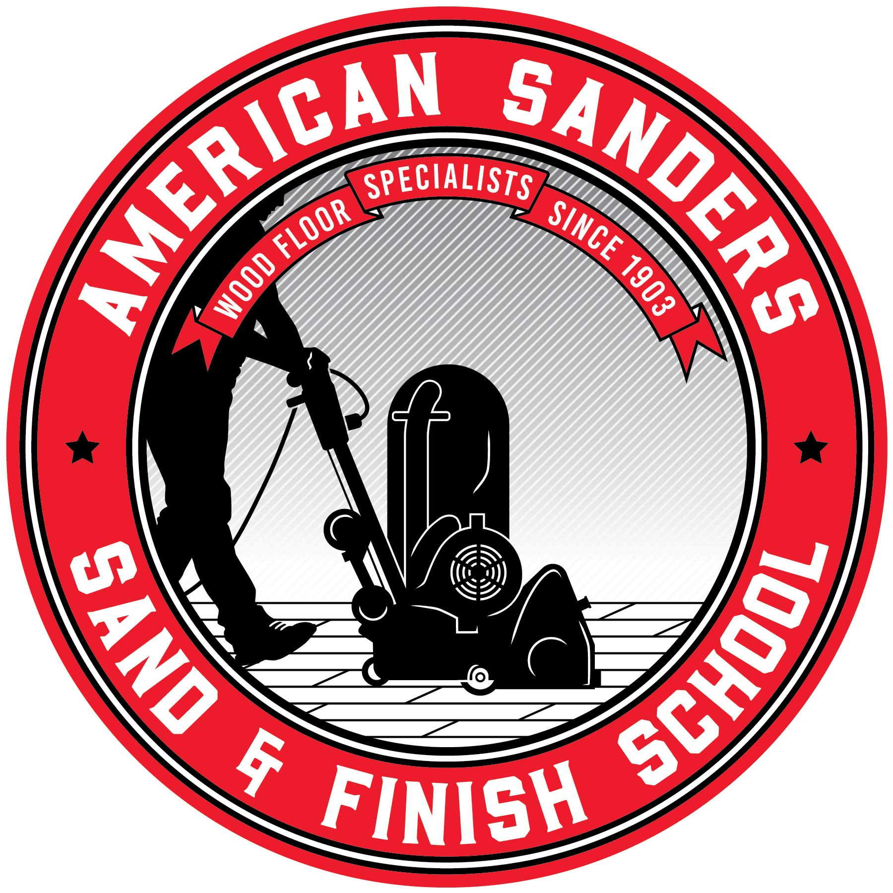 American Sanders Sand & Finish School Logo