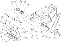 American 12 drum assembly