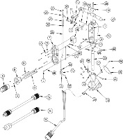 American 12 handle assembly