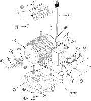 American 12 motor assembly