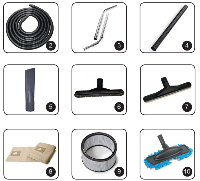 AVac12_Accessories Diagram