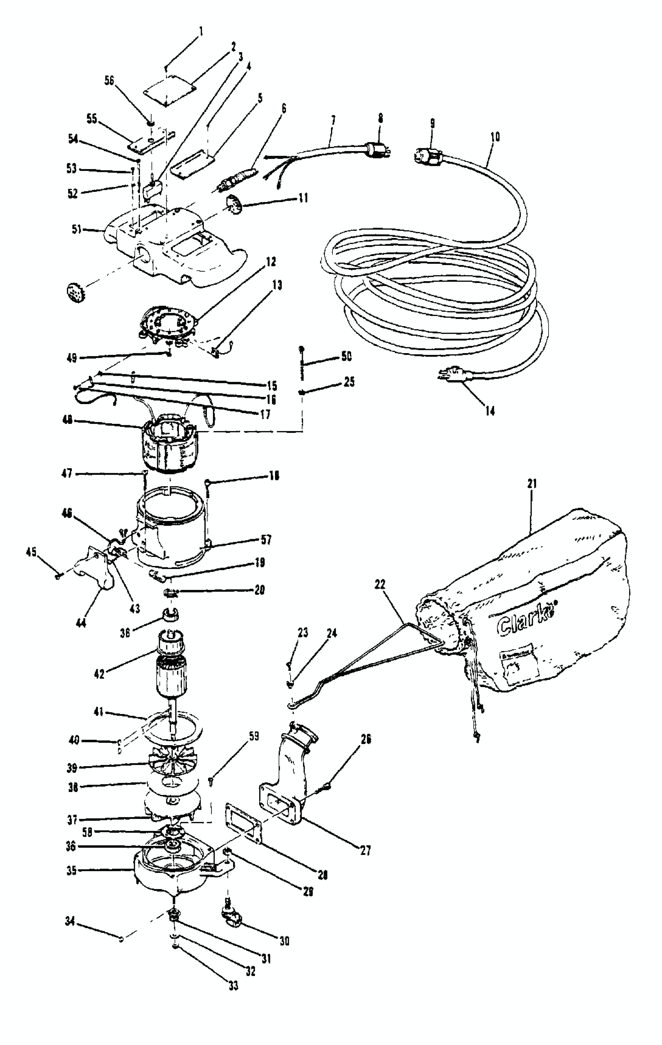 clarke-super-7E-main-assembly