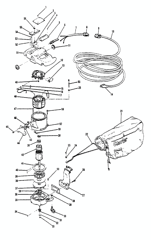 clarke-super-7E-main-assembly