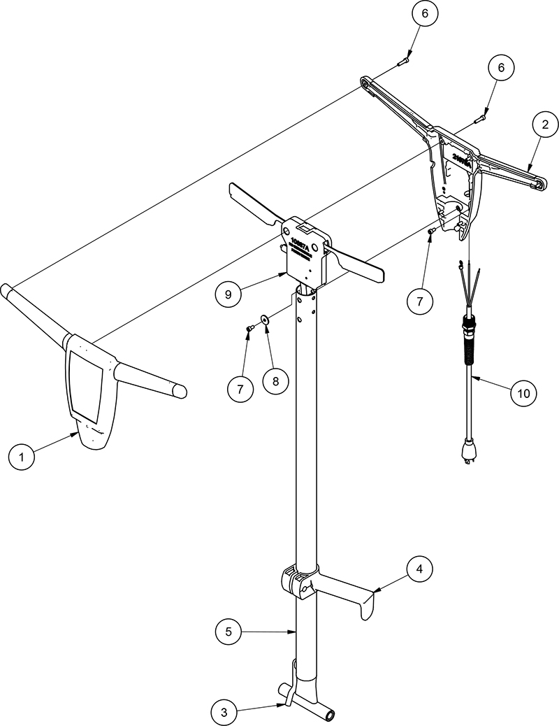 Epoch Handle Assembly Diagram