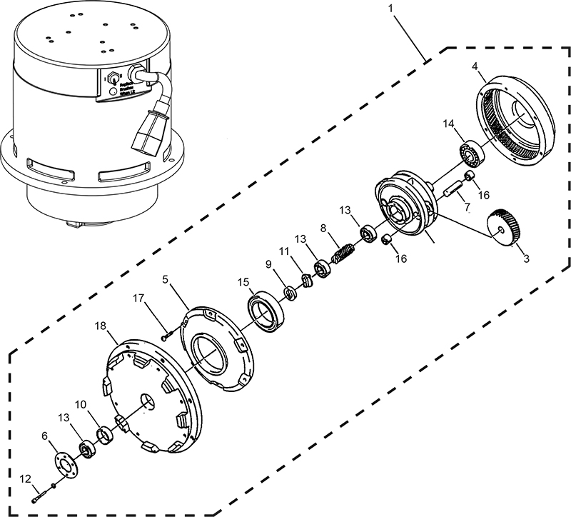 Epoch HD Motor & Gearbox