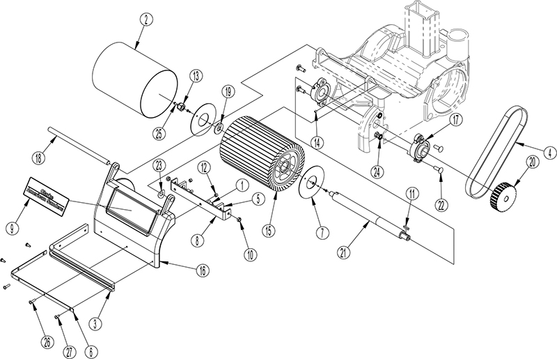 ゆみオーダーページ EZ-8 07058A Expanding Drum Assembly