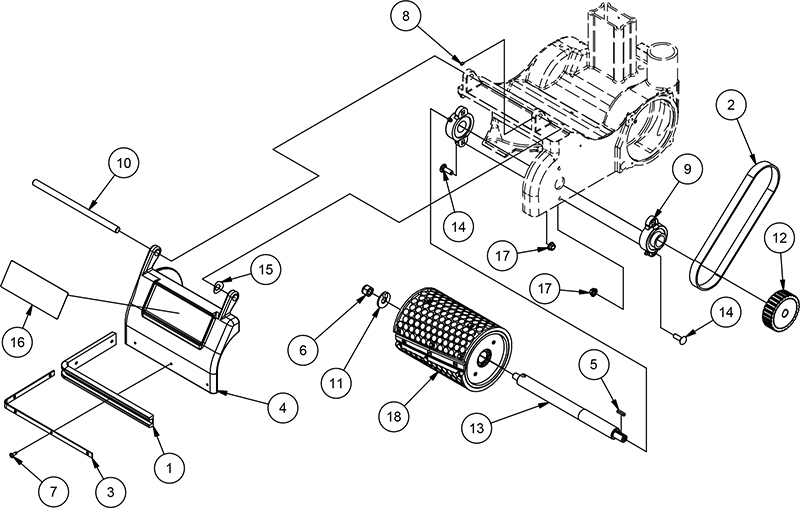 Clarke american 8 clearance drum sander