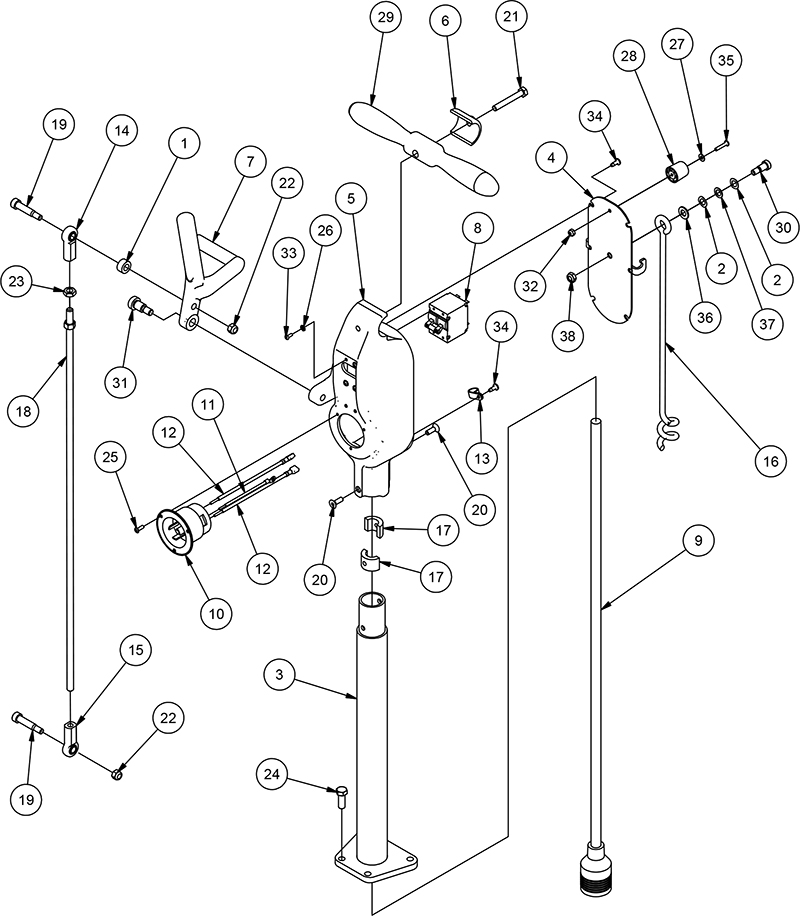 FloorCrafter-Handle-Assembly