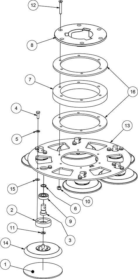 HydraSand 16 Diagram