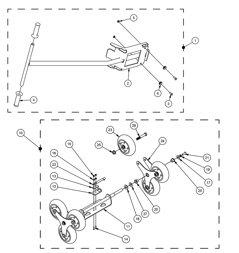 Legend Stair Climber Assembly