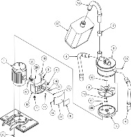 OBS18 HDTR motor assembly